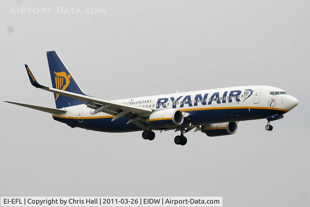 EI-EFL, 2009 Boeing 737-8AS C/N 37534, Ryanair