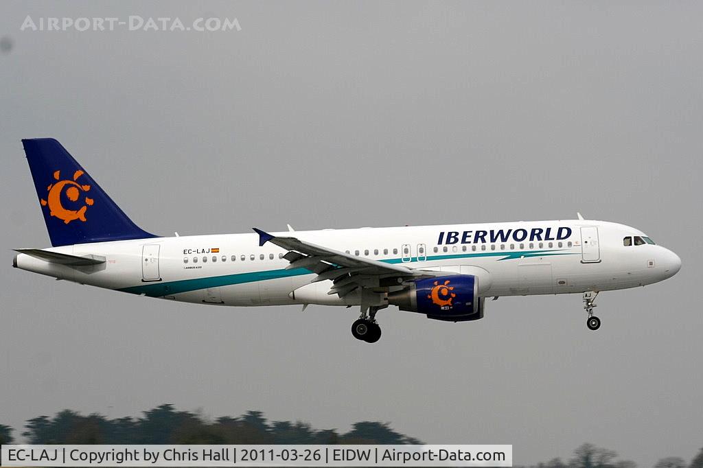 EC-LAJ, 2009 Airbus A320-214 C/N 3889, Iberworld