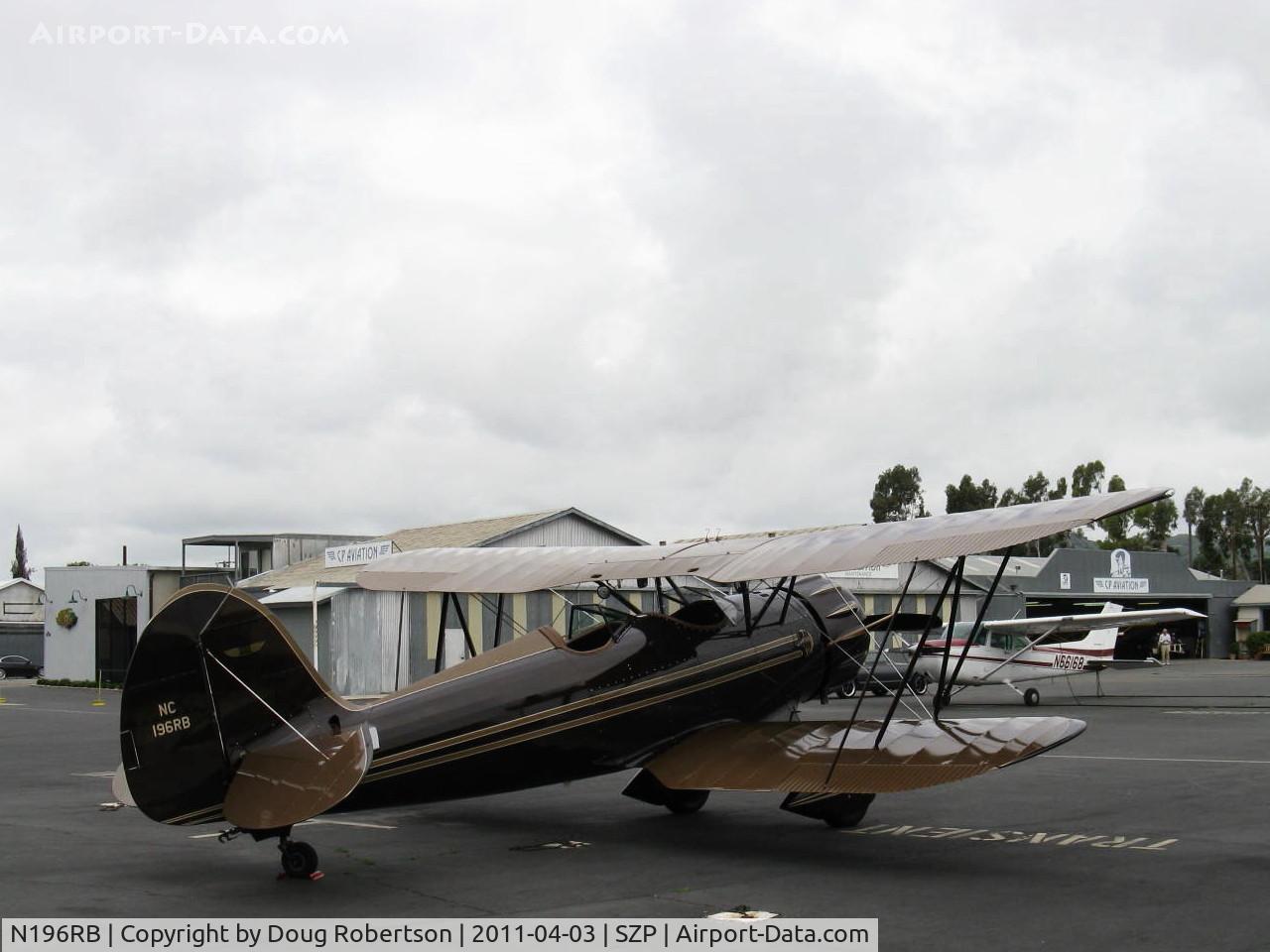 N196RB, 1996 Waco YMF C/N F5C-071, 1996 Classic Aircraft Corp. WACO YMF-F5C, Jacobs R755B 275 Hp