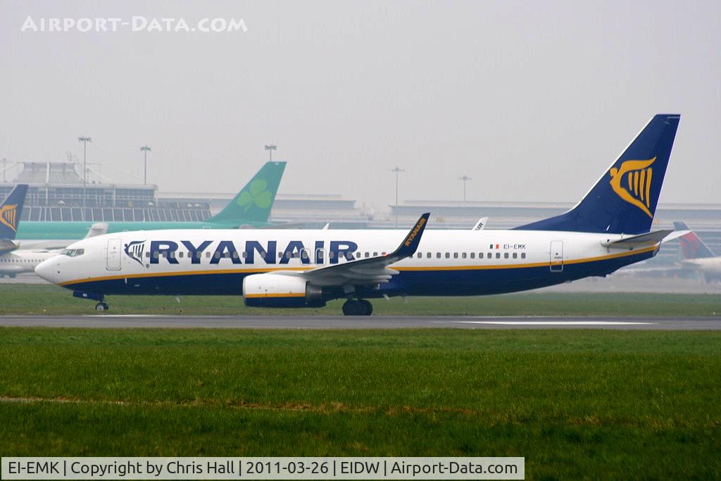 EI-EMK, 2010 Boeing 737-8AS C/N 38512, Ryanair