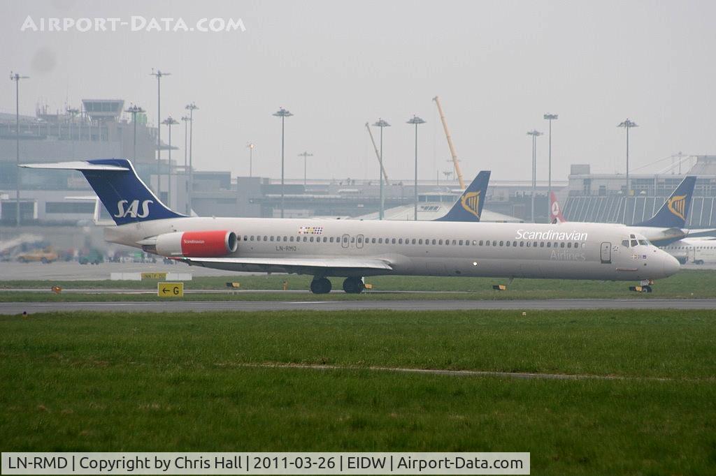LN-RMD, 1987 McDonnell Douglas MD-82 (DC-9-82) C/N 49555, Scandanavian