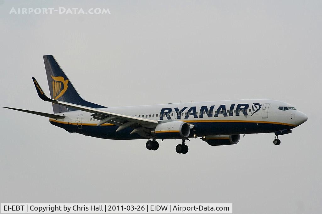 EI-EBT, 2009 Boeing 737-8AS C/N 35000, Ryanair