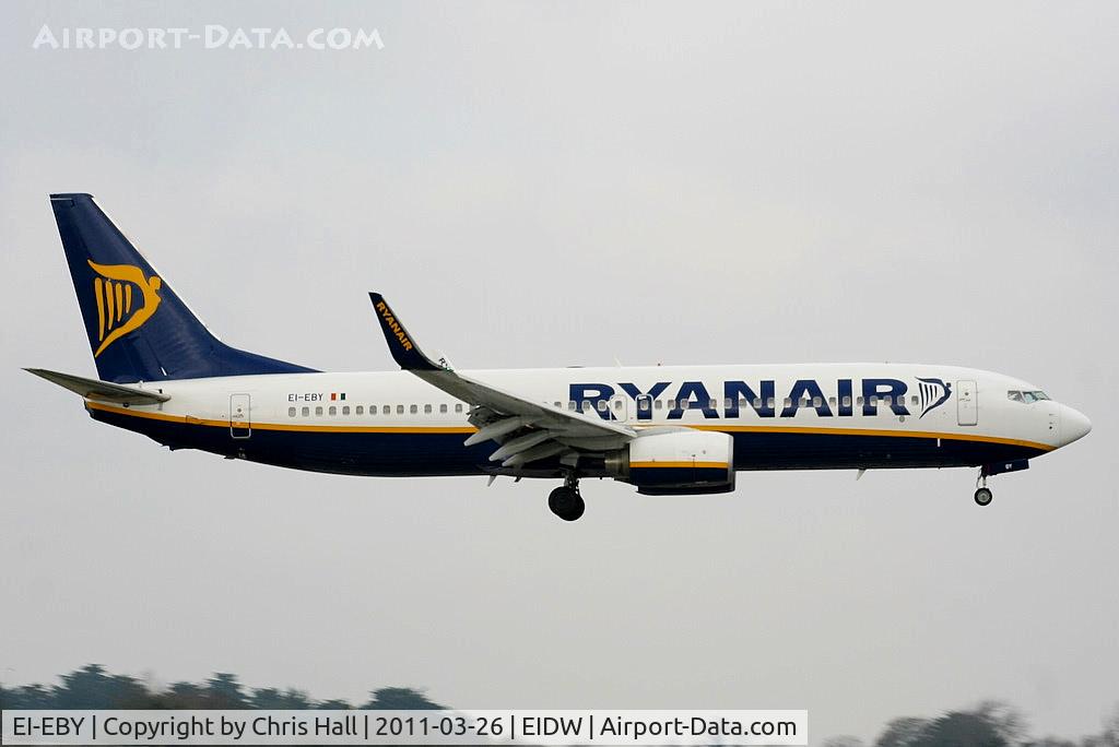 EI-EBY, 2009 Boeing 737-8AS C/N 35006, Ryanair