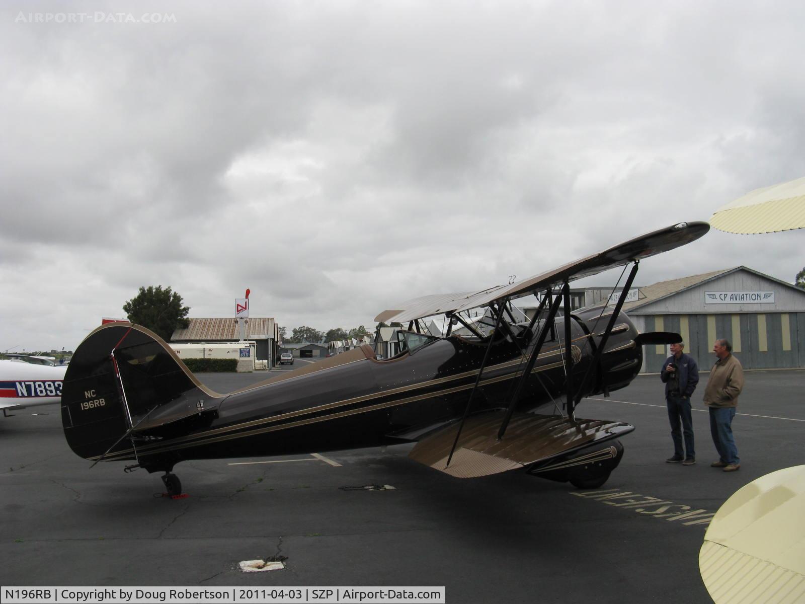 N196RB, 1996 Waco YMF C/N F5C-071, 1996 Classic Aircraft Corp. WACO YMF-F5C, Jacobs R755B 275 Hp