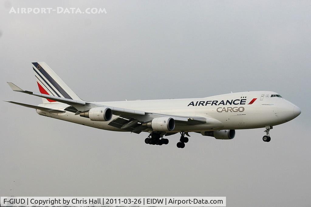 F-GIUD, 2004 Boeing 747-428F/ER/SCD C/N 32870, Air France Cargo