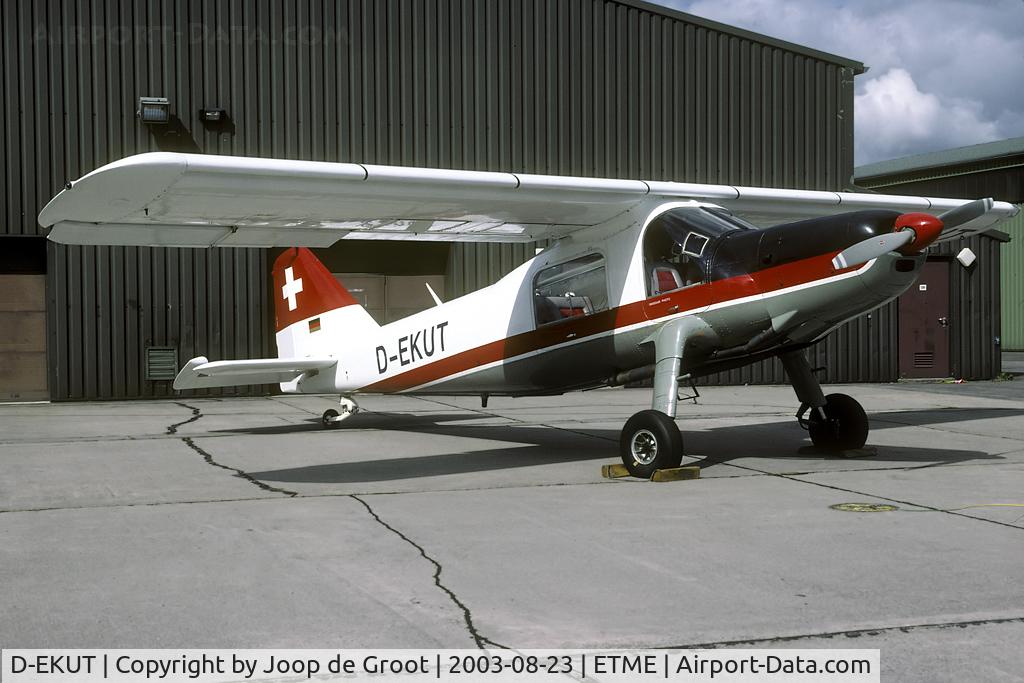 D-EKUT, Dornier Do-27Q-4 C/N 2024, static park of the 2003 open house.