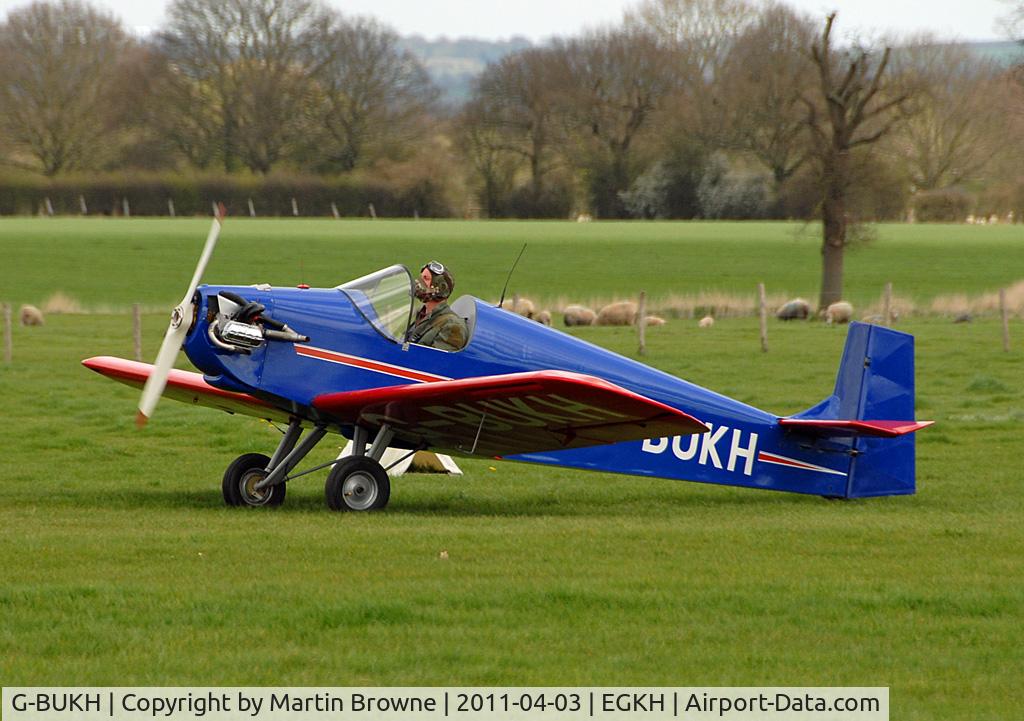 G-BUKH, 1994 Druine D.31 Turbulent C/N PFA 048-11419, SHOT AT HEADCORN