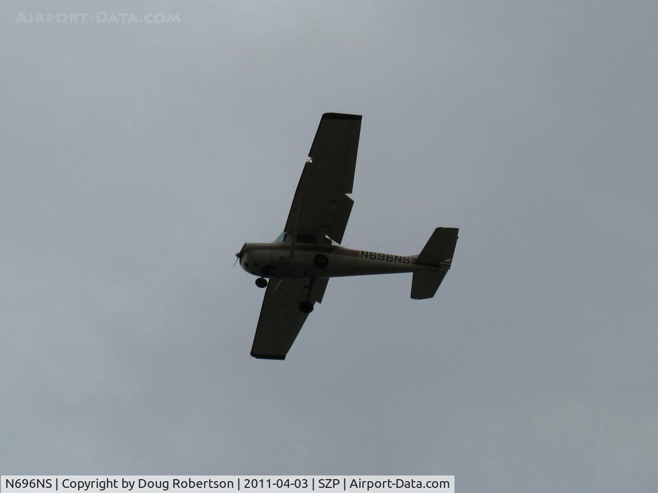N696NS, 1968 Cessna 150H C/N 15068871, 1968 Cessna 150H 'North Star', Continental O-200 100 Hp, on final Rwy 22