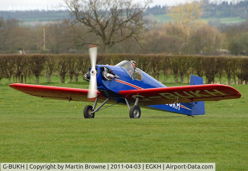 G-BUKH, 1994 Druine D.31 Turbulent C/N PFA 048-11419, SHOT AT HEADCORN