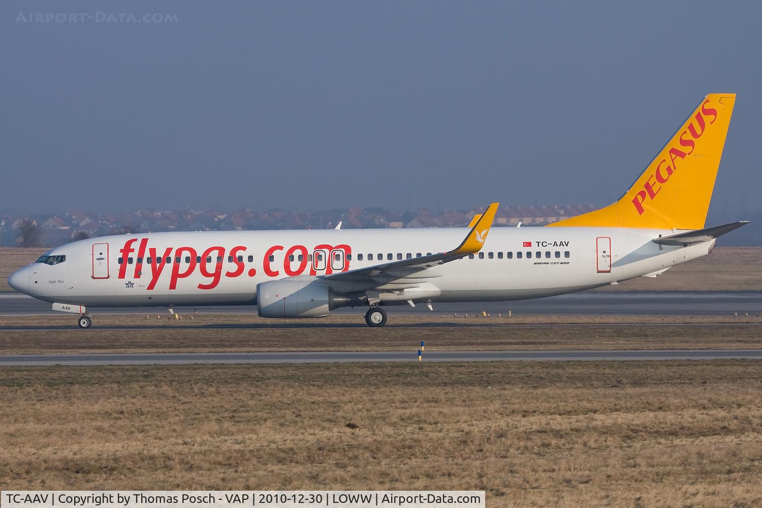 TC-AAV, 2010 Boeing 737-82R C/N 40696, Pegasus Airlines