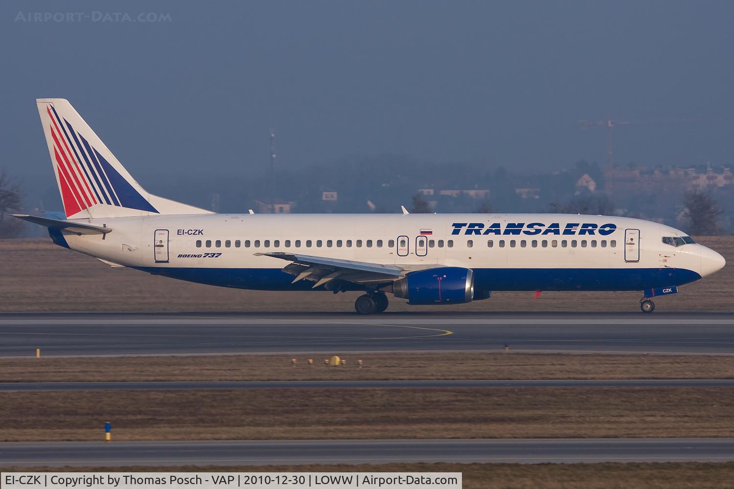 EI-CZK, 1989 Boeing 737-4YO C/N 24519, Transaero Airlines