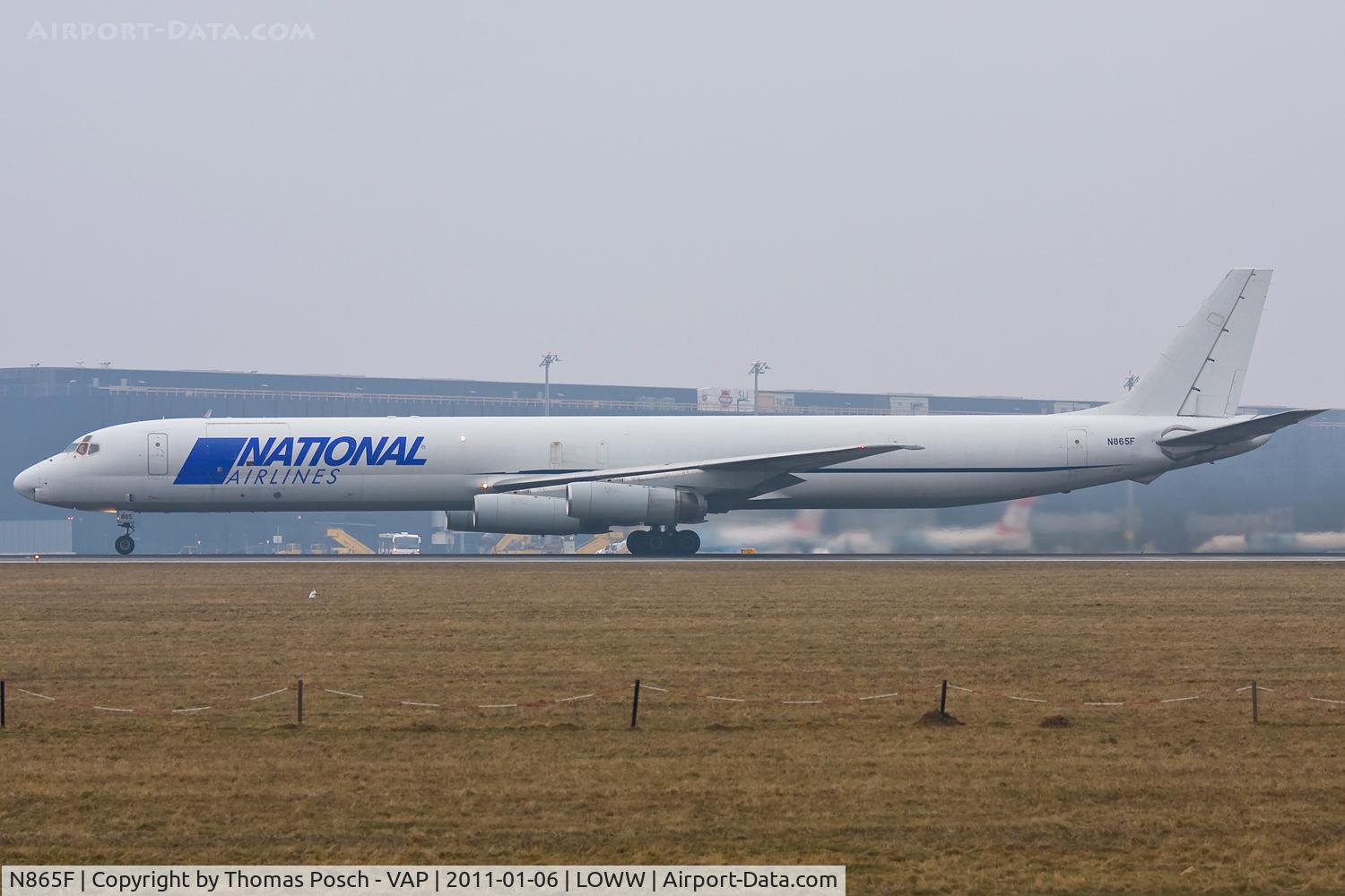 N865F, 1969 Douglas DC-8-63F C/N 46088, National Airlines