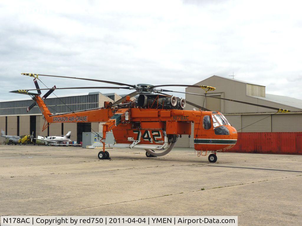 N178AC, 1970 Sikorsky S-64F Skycrane C/N 64097, Erickson Air Crane 