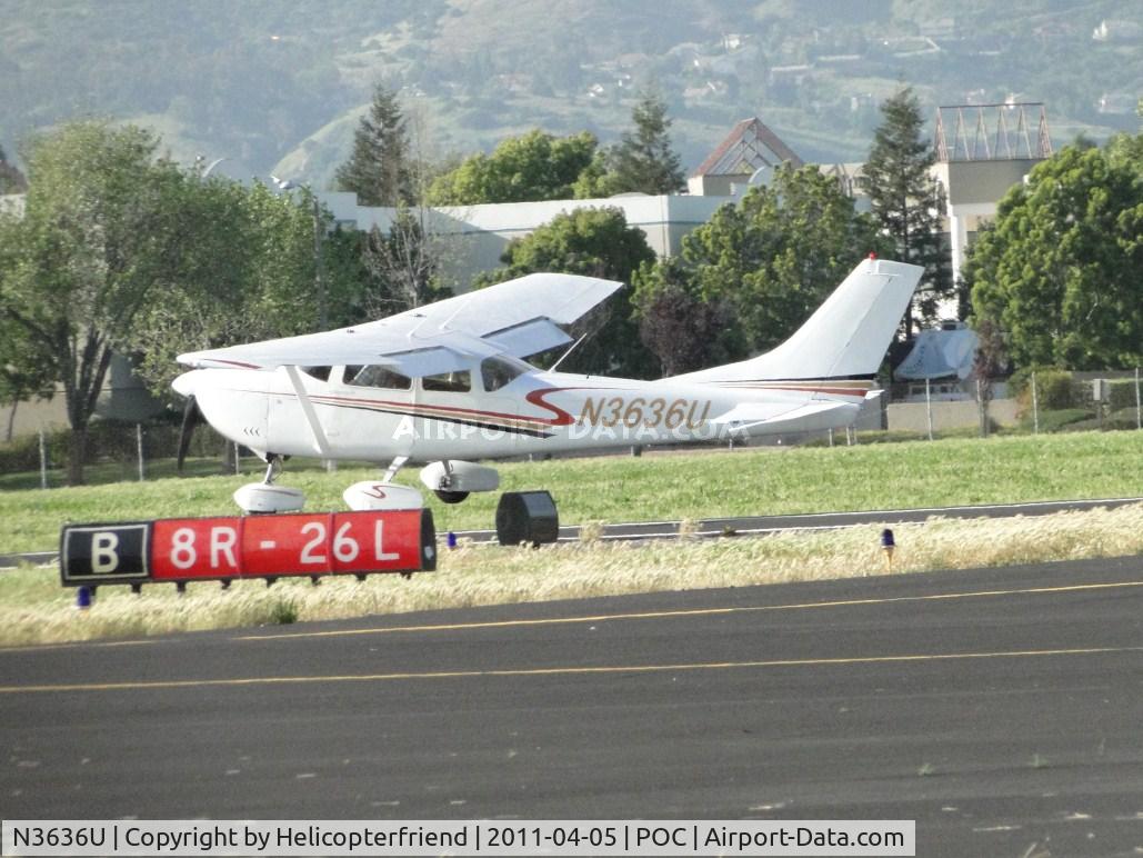 N3636U, 1963 Cessna 182F Skylane C/N 18255036, Strong crosswind during landing on runway 26L