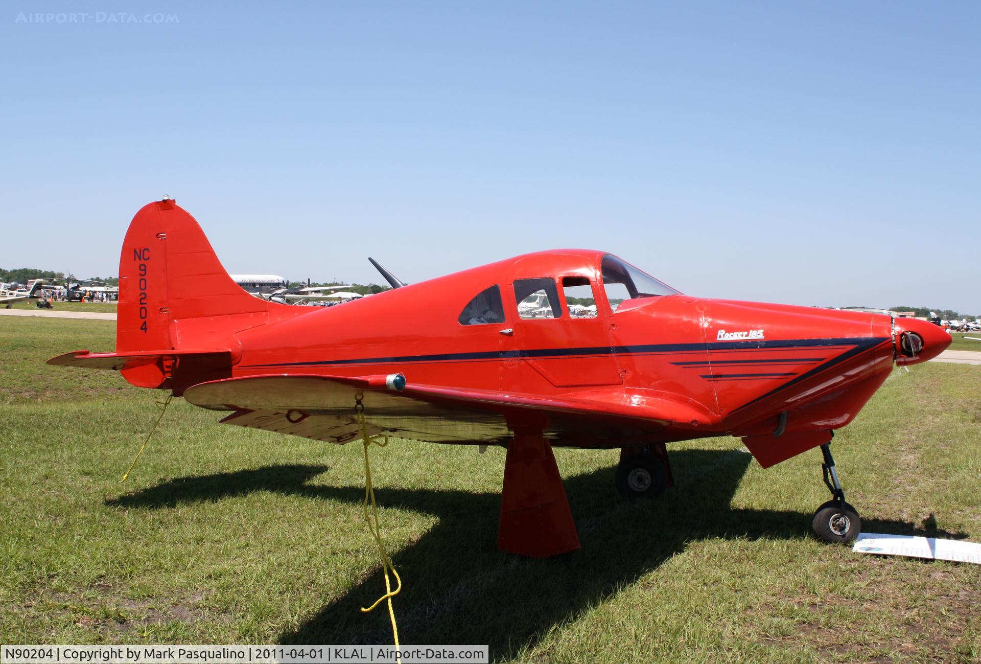 N90204, 1946 Johnson Rocket 185 C/N 11, Johnson Rocket 185
