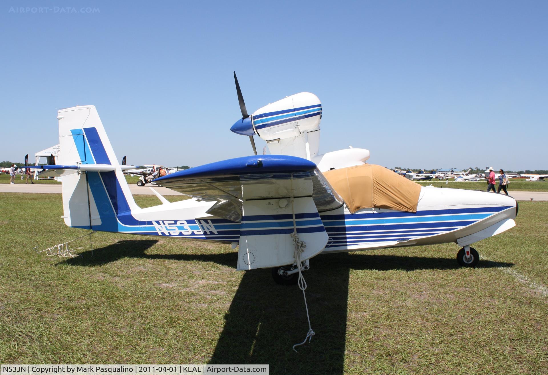N53JN, 1983 Lake LA-4-200 Buccaneer C/N 1074, Lake LA-4-200