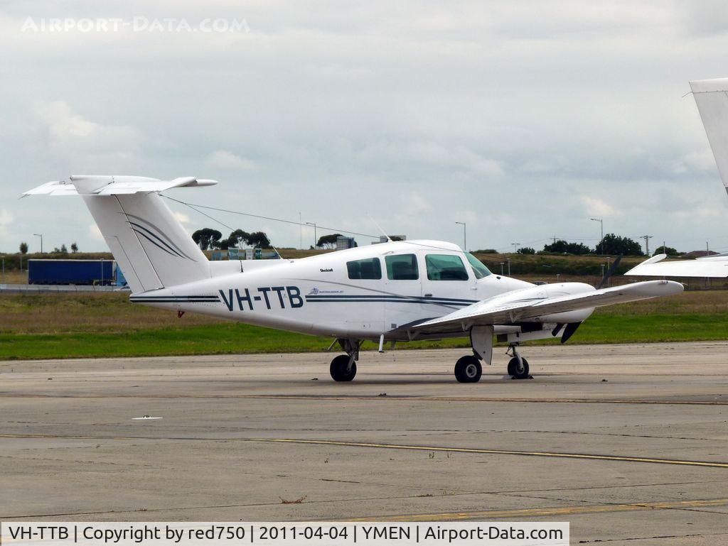 VH-TTB, 1980 Beech 76 Duchess C/N ME-359, I last photographed this aircraft at this airport in 2009.
