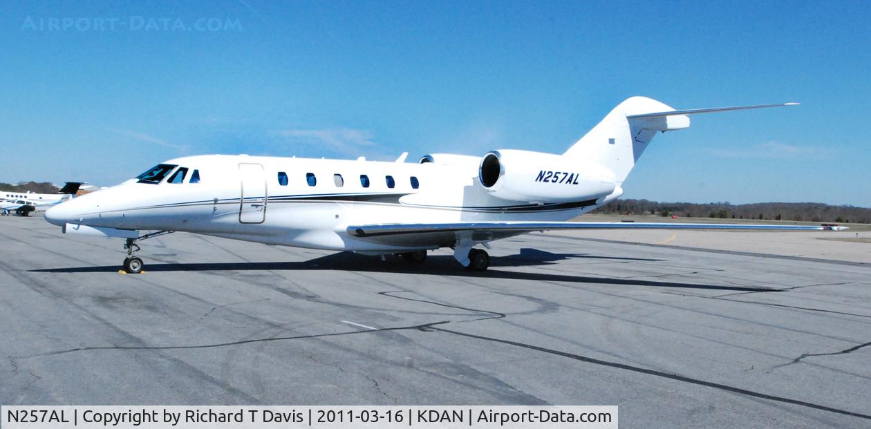 N257AL, 2004 Cessna 750 Citation X Citation X C/N 750-0226, 2004 Cessna 750 in Danville Va.