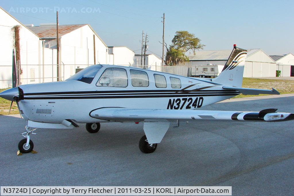 N3724D, Raytheon Aircraft Company A36 Bonanza C/N E-3624, Raytheon Aircraft Company A36, c/n: E-3624
