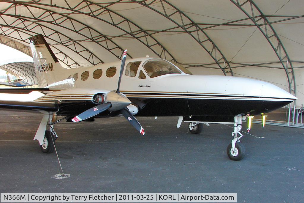 N366M, Cessna 414A Chancellor C/N 414A0026, Cessna 414A, c/n: 414A0026