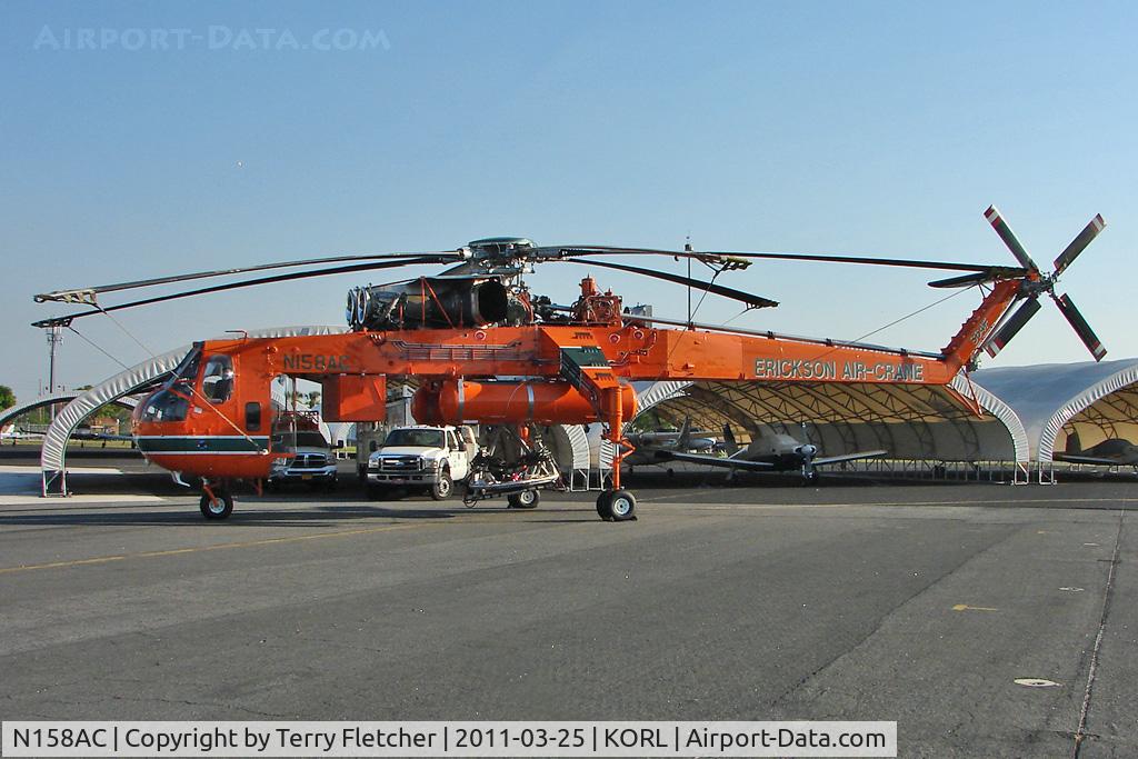 N158AC, 1968 Sikorsky S-64F Skycrane C/N 64081, 1968 Sikorsky S-64F, c/n: 64081 at Orlando Executive
