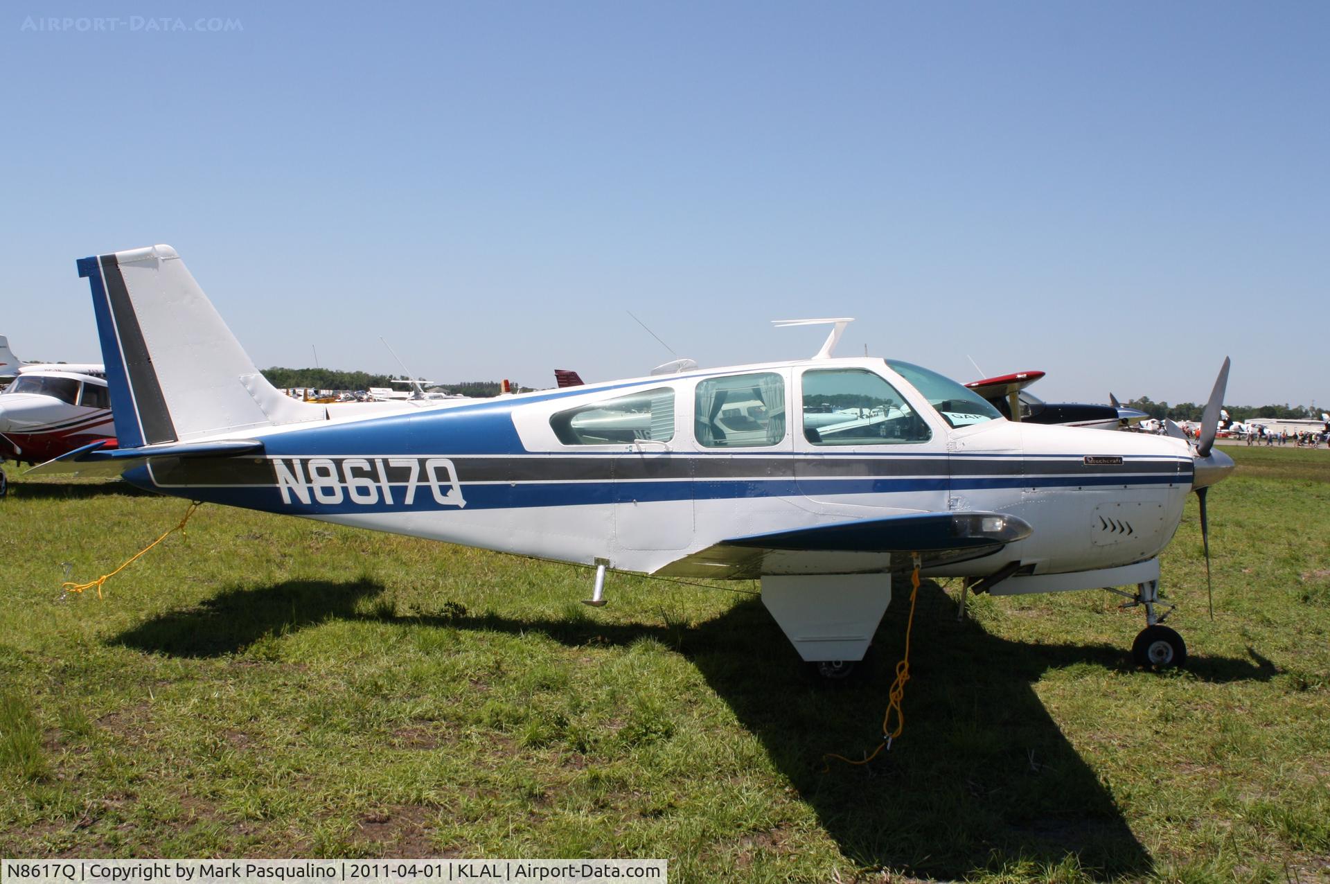 N8617Q, 1964 Beech 35-B33 Debonair C/N CD-812, Beech B33
