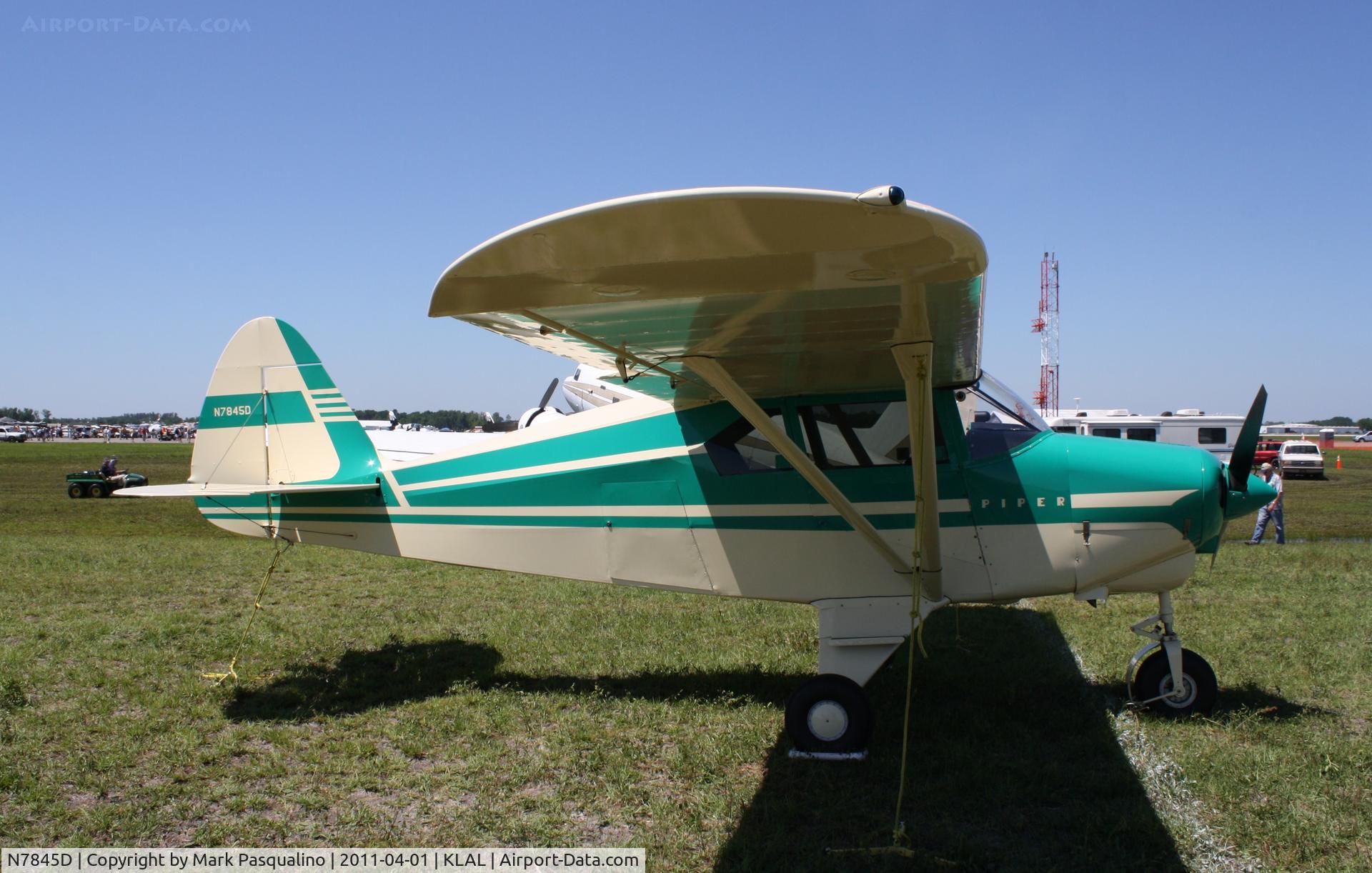 N7845D, 1957 Piper PA-22-150 Tri-Pacer C/N 22-5495, Piper PA-22-150