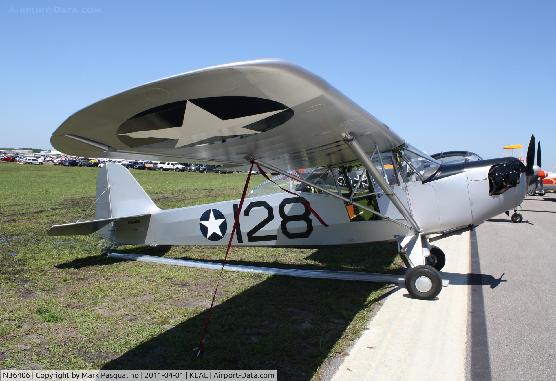 N36406, 1942 Taylorcraft DCO-65 C/N 4147, Taylorcraft DCO-65