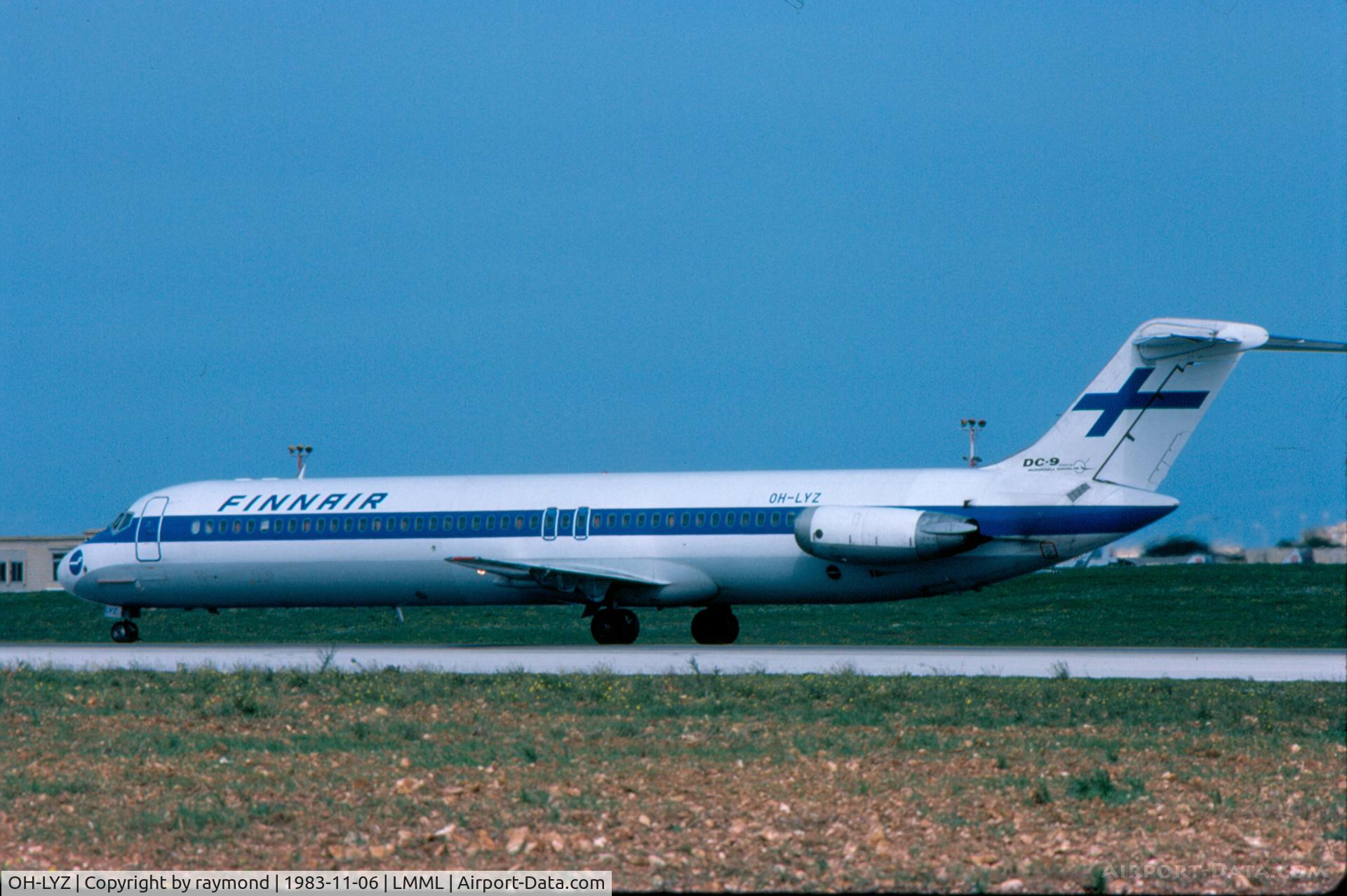 OH-LYZ, McDonnell Douglas DC-9-51 C/N 48136, DC9-51 OH-LYZ Finnair