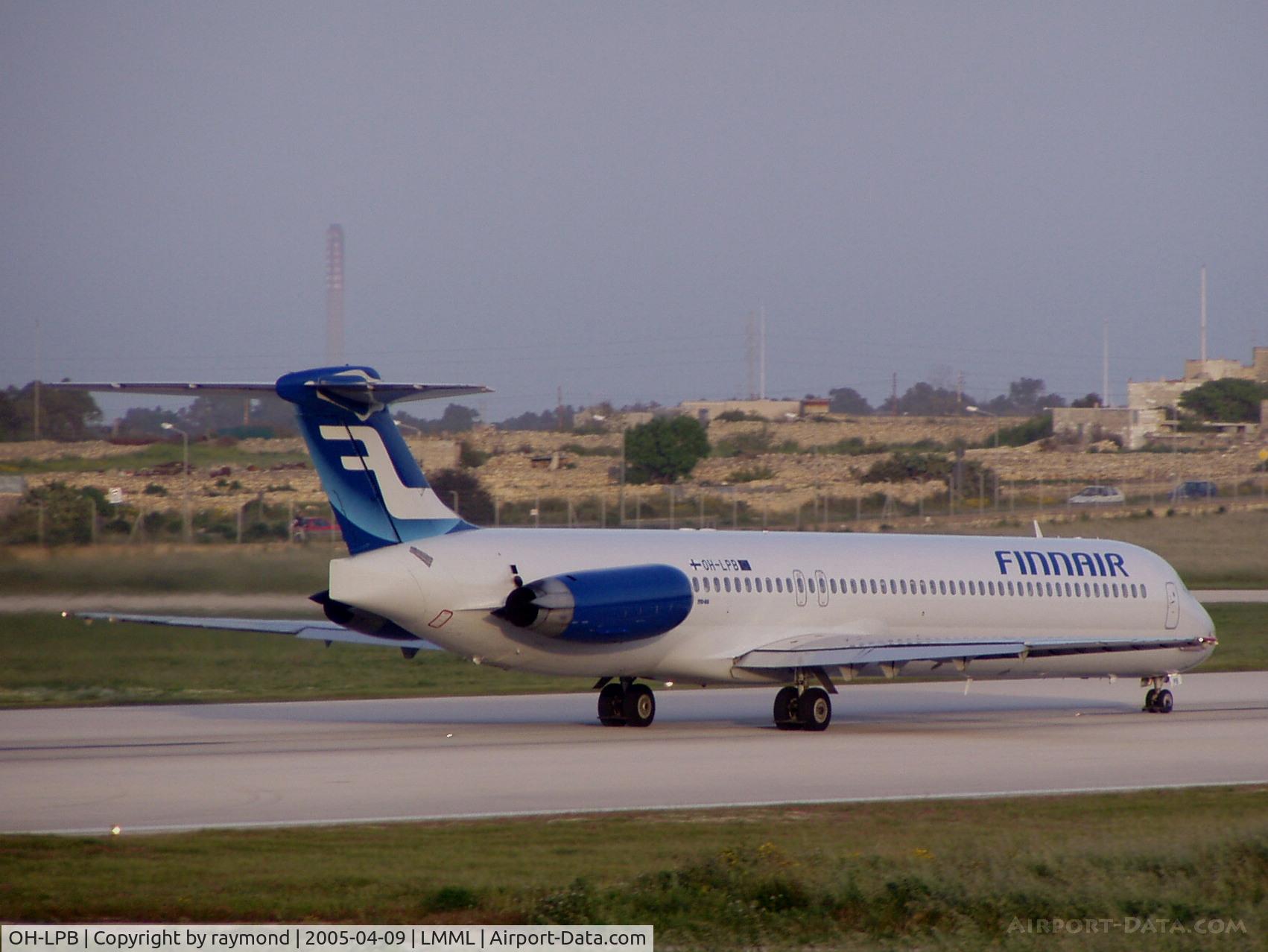OH-LPB, 1993 McDonnell Douglas MD-83 (DC-9-83) C/N 49966, MD83 OH-LPB Finnair
