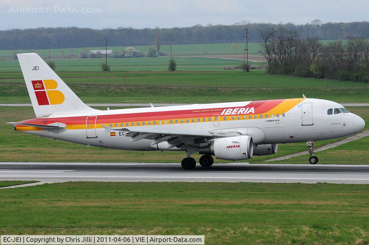 EC-JEI, 2004 Airbus A319-111 C/N 2311, Iberia