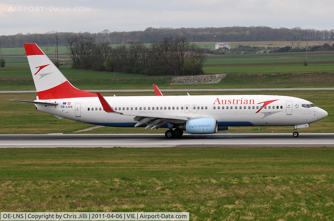 OE-LNS, 2005 Boeing 737-8Z9 C/N 34262, Austrian Airlines