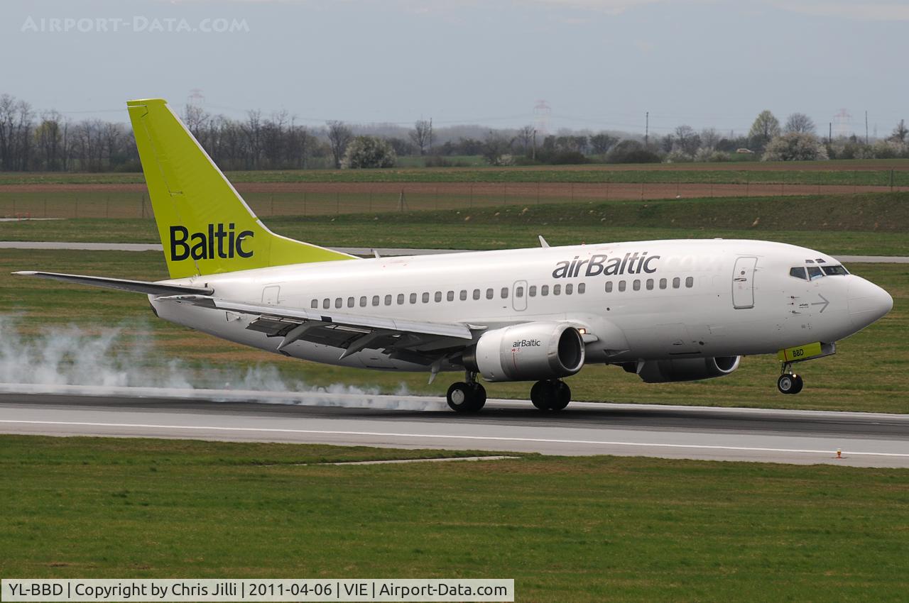 YL-BBD, 1999 Boeing 737-53S C/N 29075, airBaltic