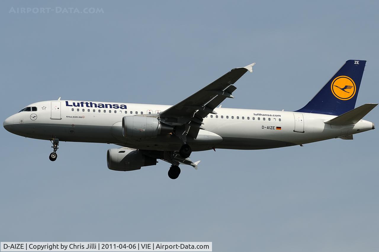 D-AIZE, 2010 Airbus A320-214 C/N 4261, Lufthansa