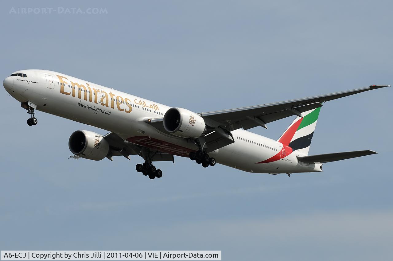 A6-ECJ, 2008 Boeing 777-31H/ER C/N 35583, Emirates