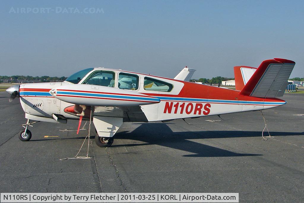 N110RS, 1949 Beech A35 Bonanza C/N D-2153, 1949 Beech A35, c/n: D-2153