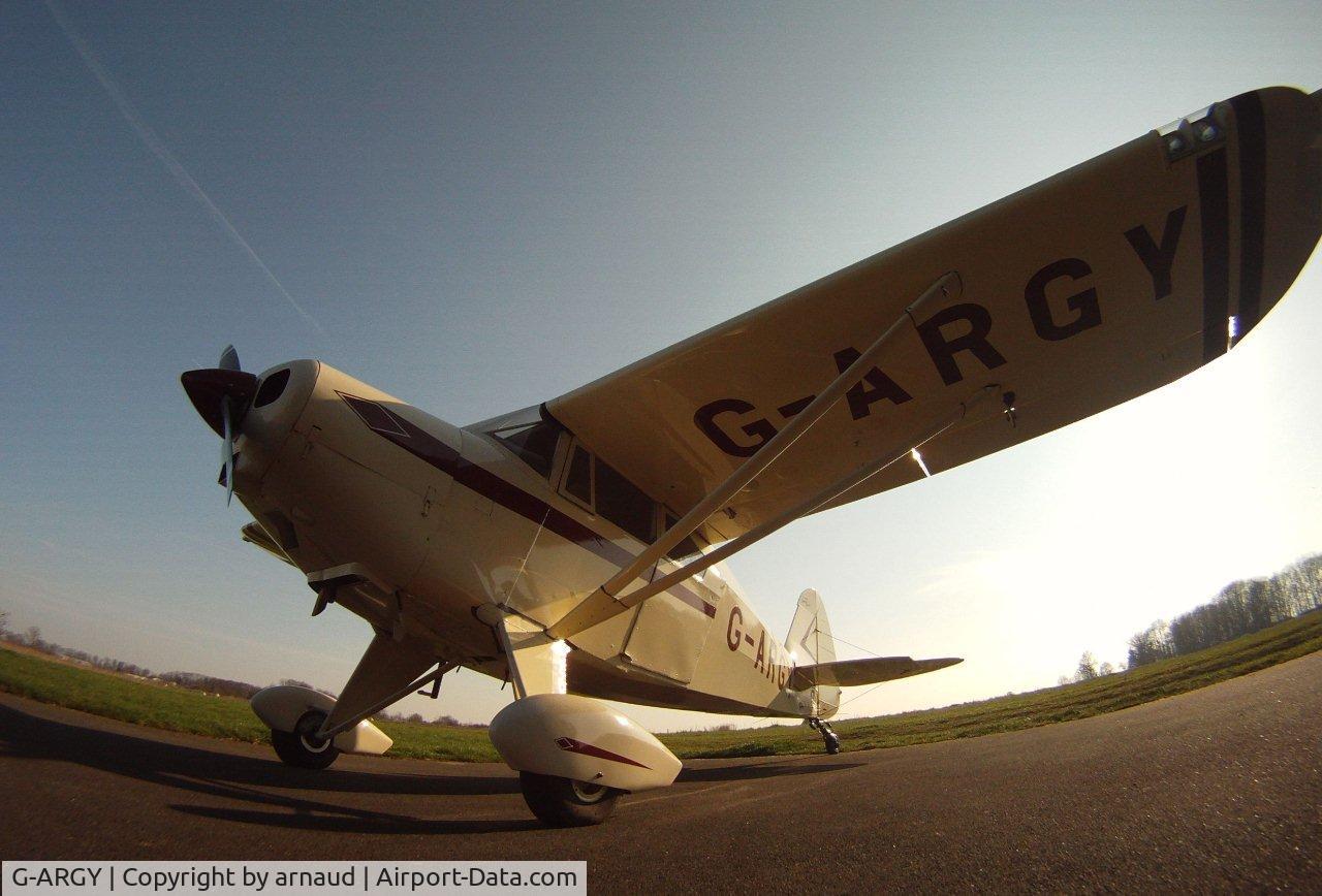 G-ARGY, 1960 Piper PA-22-160(TD) Tri Pacer C/N 22-7620, 1960 tripacer converted to super pacer