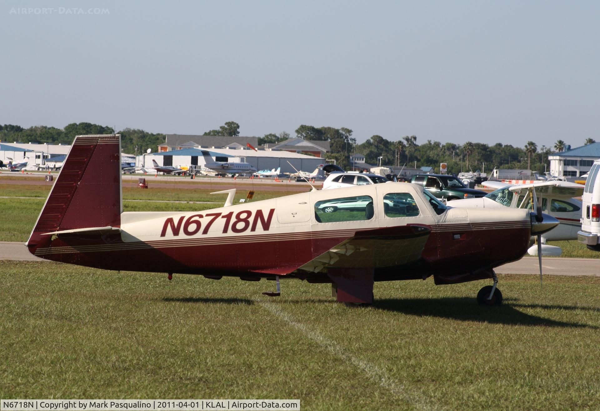 N6718N, 1968 Mooney M20F Executive C/N 680175, Mooney M20F