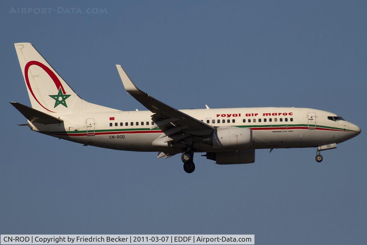 CN-ROD, 2006 Boeing 737-7B6 C/N 33062, on final