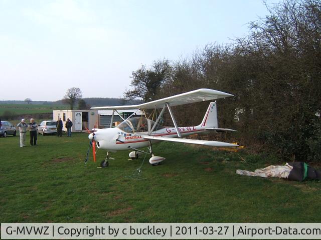 G-MVWZ, 1989 Aviasud Mistral C/N BMAA/HB/008, hucknall notts