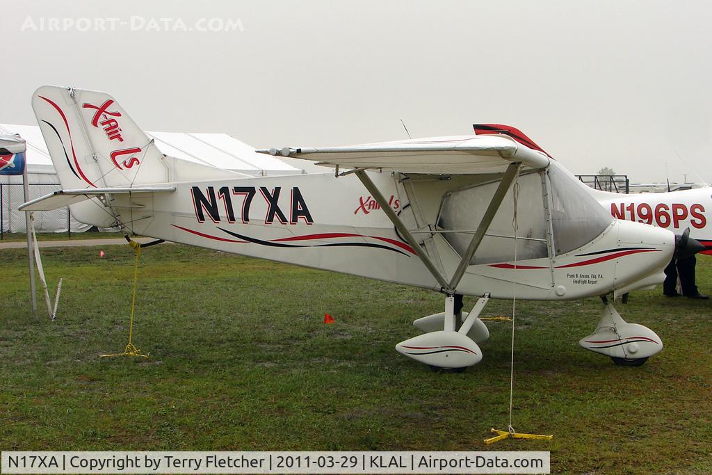 N17XA, 2008 X-Air XA85 C/N XA850004, Displayed in 2011 Sun'n'Fun Static