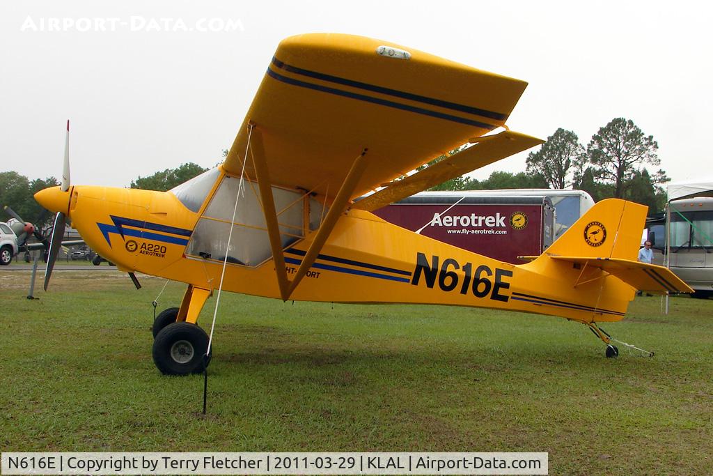 N616E, 2008 Aeropro Eurofox LSA 2K C/N 26508, Displayed in 2011 Sun ' n ' Fun Static