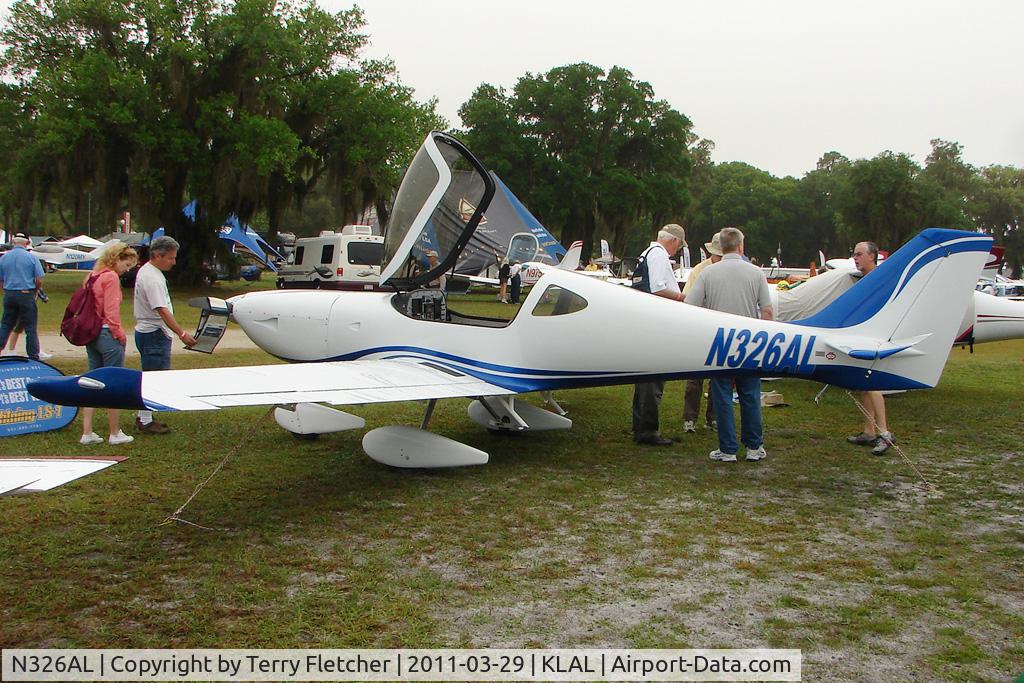 N326AL, Arion Lightning LS-1 C/N 99, Displayed in 2011 Sun ' n ' Fun Static