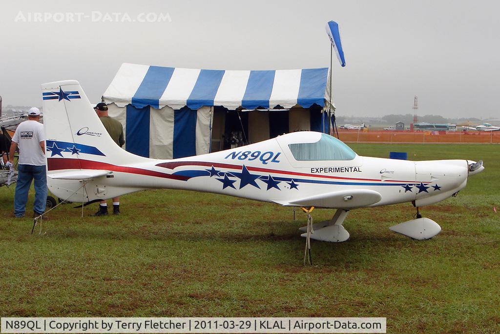 N89QL, 2008 Quasar 214SL C/N 089, Displayed in 2011 Sun ' n ' Fun Static
