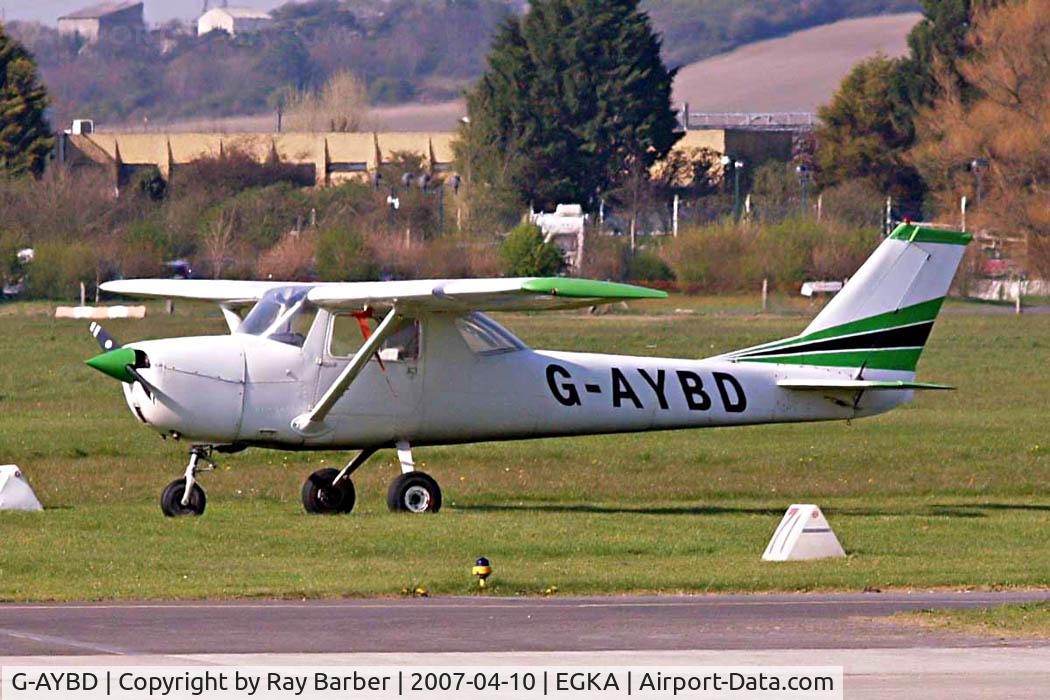 G-AYBD, 1970 Reims F150K C/N 0583, R/Cessna F.150K [0583] Shoreham~G 10/04/2007