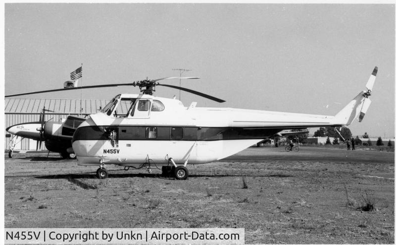 N455V, 1955 Sikorsky S-55B C/N 55-651, Found this picture in a colection of former aviation enthousiast.