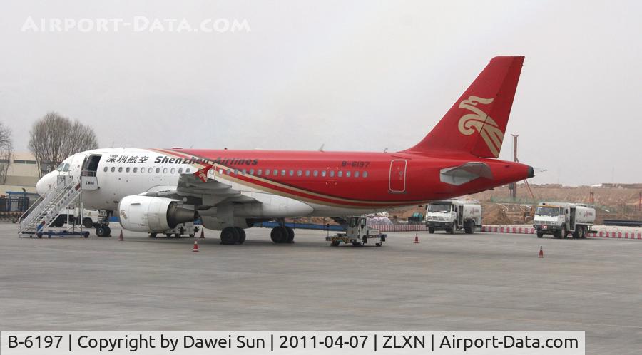 B-6197, 2006 Airbus A319-115 C/N 2684, @Xining
