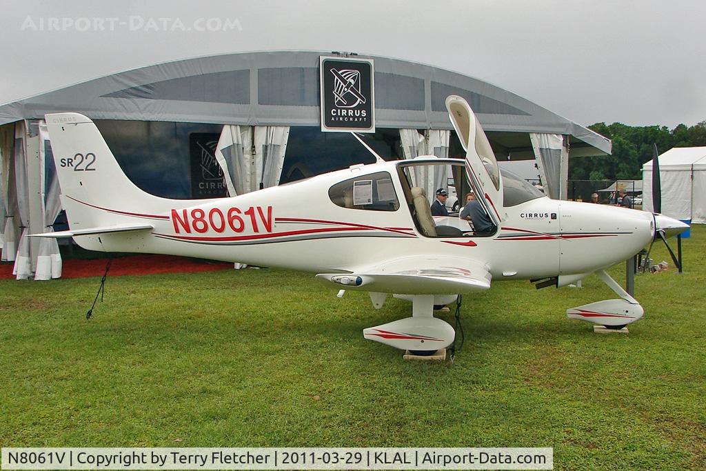 N8061V, 2003 Cirrus SR22 C/N 0649, 2011 Sun 'n' Fun Static Display