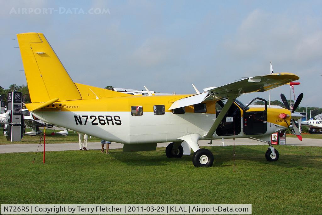 N726RS, 2010 Quest Kodiak 100 C/N 100-0043, 2011 Sun 'n' Fun Static Display