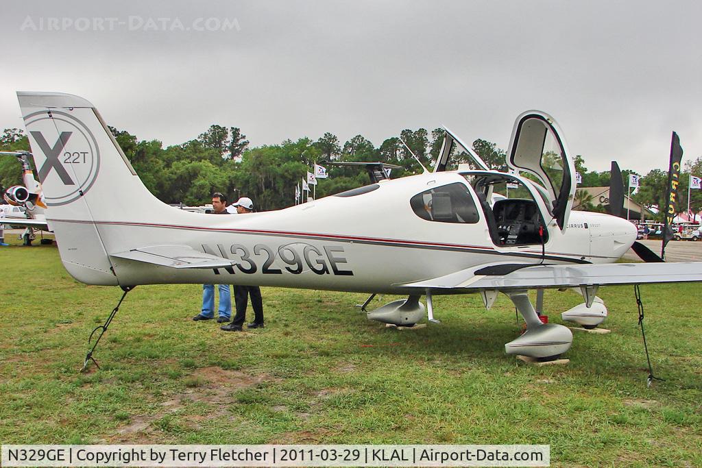 N329GE, Cirrus SR22T C/N 0043, 2011 Sun 'n' Fun Static Display